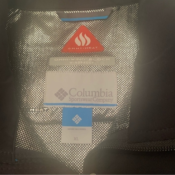 Columbia soft shell Mens black Jacket size XL - Picture 7 of 7